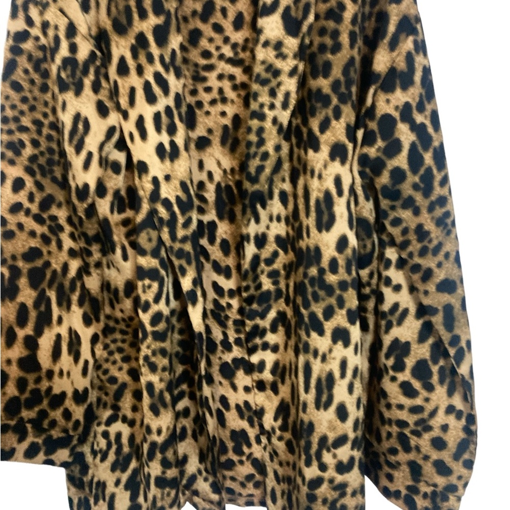 Superdown Leopard Print Blazer/ Duster- Mob Wife … - image 5